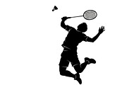 Badminton Smash Silhouettes, an Illustration by Amazin_art (Thumbnail 11 of 31)