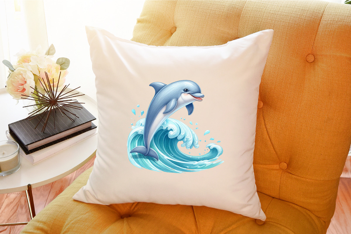 Watercolor Summer Animal Clipart, an Illustration by Sublimation Artist (Photo 6 of 6)