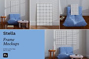 Artwork Mockups Bundle 20 in 1, a Household Mockup by Bonumo (Thumbnail 32 of 41)