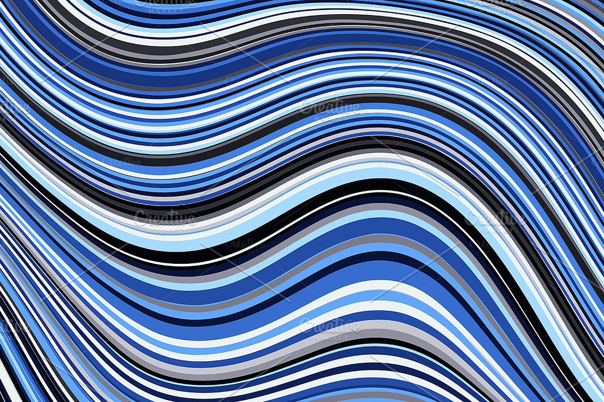 10 wavy vector patterns, a Texture Graphic by tkdesign