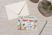 Cute Pirate Clipart Bundle, an Illustration by PassionPNGcreation (Thumbnail 8 of 12)