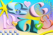 Cringe Experimental Typeface, a Serif Font by Aiyari (Thumbnail 10 of 14)