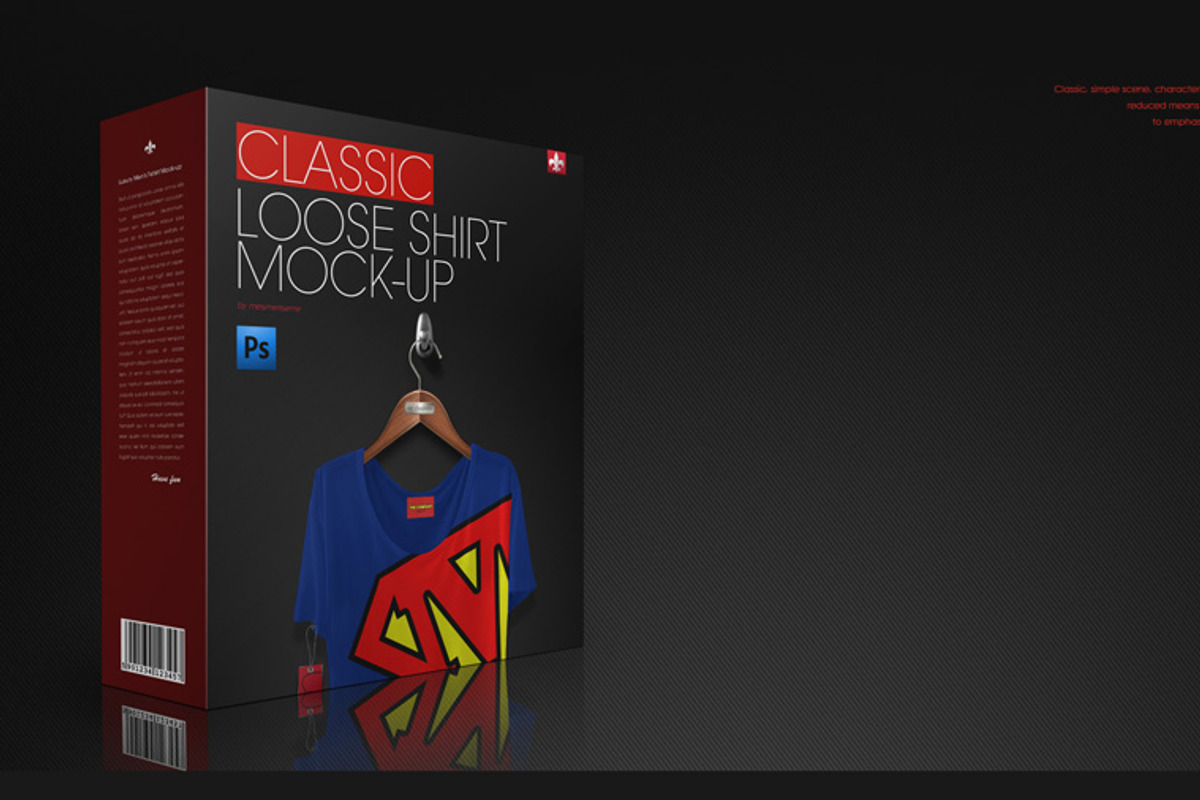 Loose Shirt On 5 Stages Mock-up, a Hoody Mockup by Mocca Mockups Store (Photo 4 of 69)
