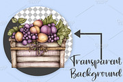 Whimsical Summer Wooden Sing Clipart, an Illustration by Canvas Craft (Thumbnail 2 of 7)