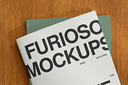 Magazines & Notebooks Mockup Bundle, a Books & Magazine Mockup by FURIOSO mockups (Thumbnail 11 of 14)