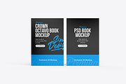 Crown Octavo Softcover Book Mockup, a Books & Magazine Mockup by SimplDesign (Thumbnail 7 of 13)