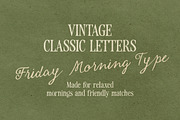 Vintage Serenade - Organic Font Duo, a Serif Font by Bale Type (Thumbnail 4 of 12)