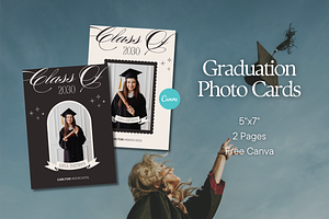 Graduation Announcement Template, a Card Template by Anna Design Studio