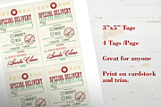 Special Delivery Christmas Tags, an Object Graphic by xxDeadPixels (Thumbnail 4 of 4)