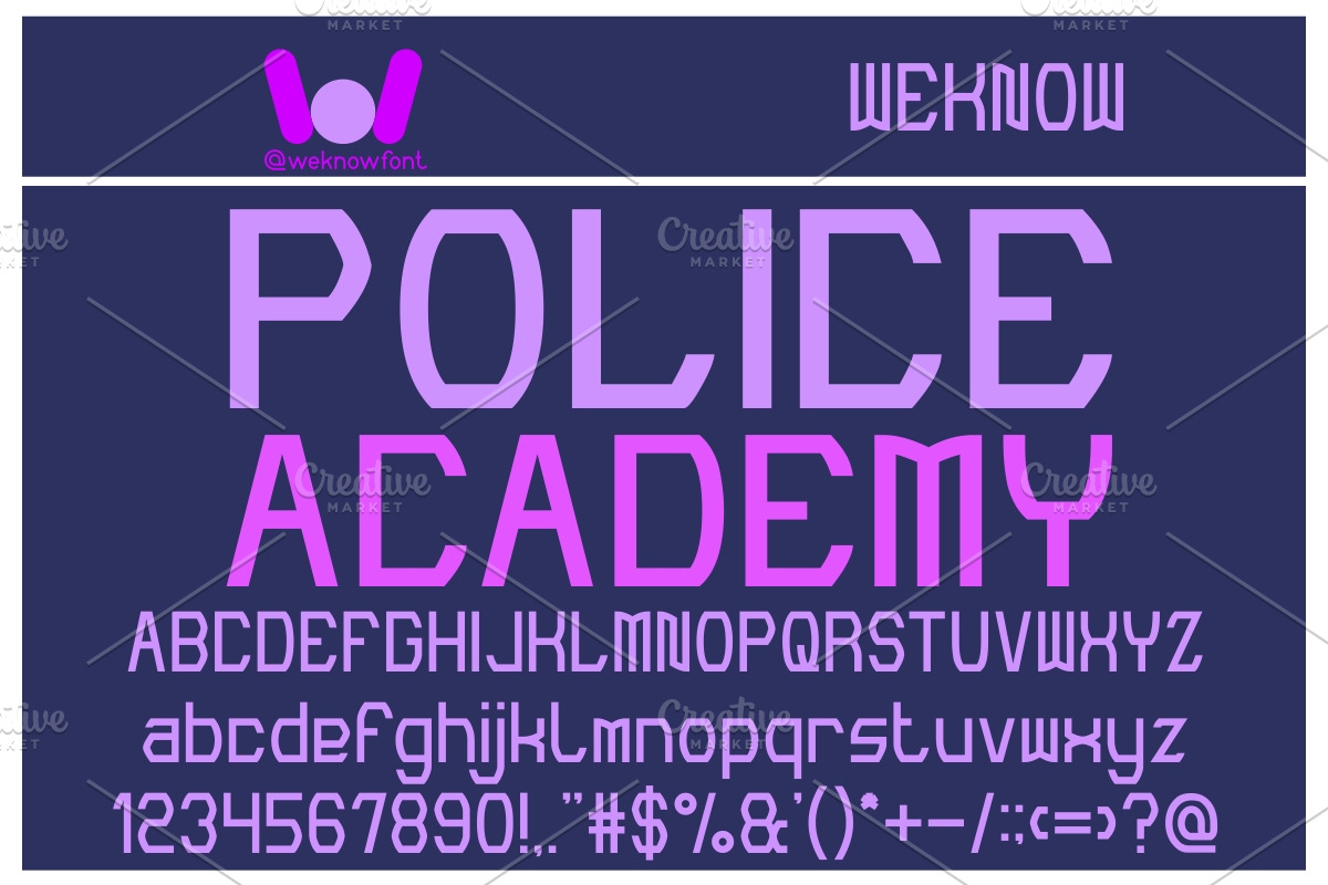 make peace font, a Font by weknow (Photo 2 of 5)