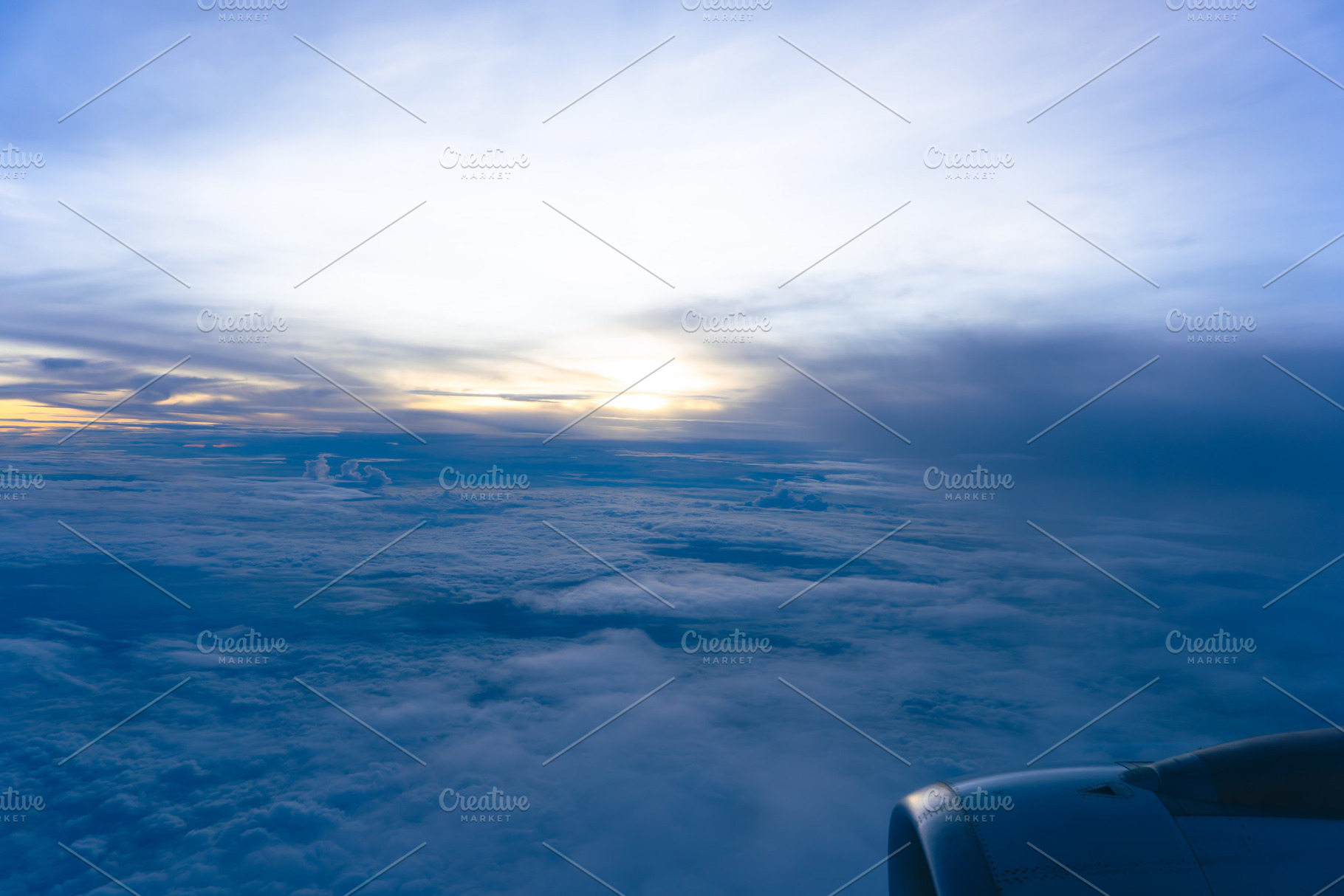 High above the clouds, a Photo by AMMi