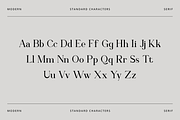 Tarahon - Business Font, a Serif Font by RockboyStd (Thumbnail 8 of 12)