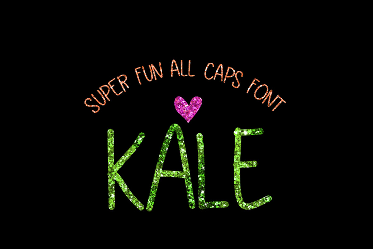 Kale - All Caps Font preview 2