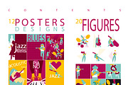 CREATE YOU'R MUSIC POSTER COLLECTION, an Illustration by tur-illustration (Thumbnail 2 of 3)