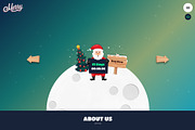 Merry Christmas Landing Page, a Landing Page Template by ProfMe Themes (Thumbnail 2 of 2)