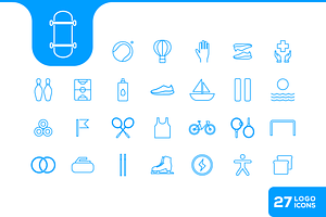 Minimalist Outdoor Sports Icon, an Icon by devastd