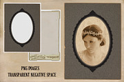 Vintage Photo Frames & Formats, a Texture Graphic by Blue Line Design (Thumbnail 2 of 21)