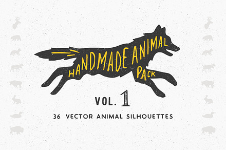 Handmade Animal Silhouette Pack