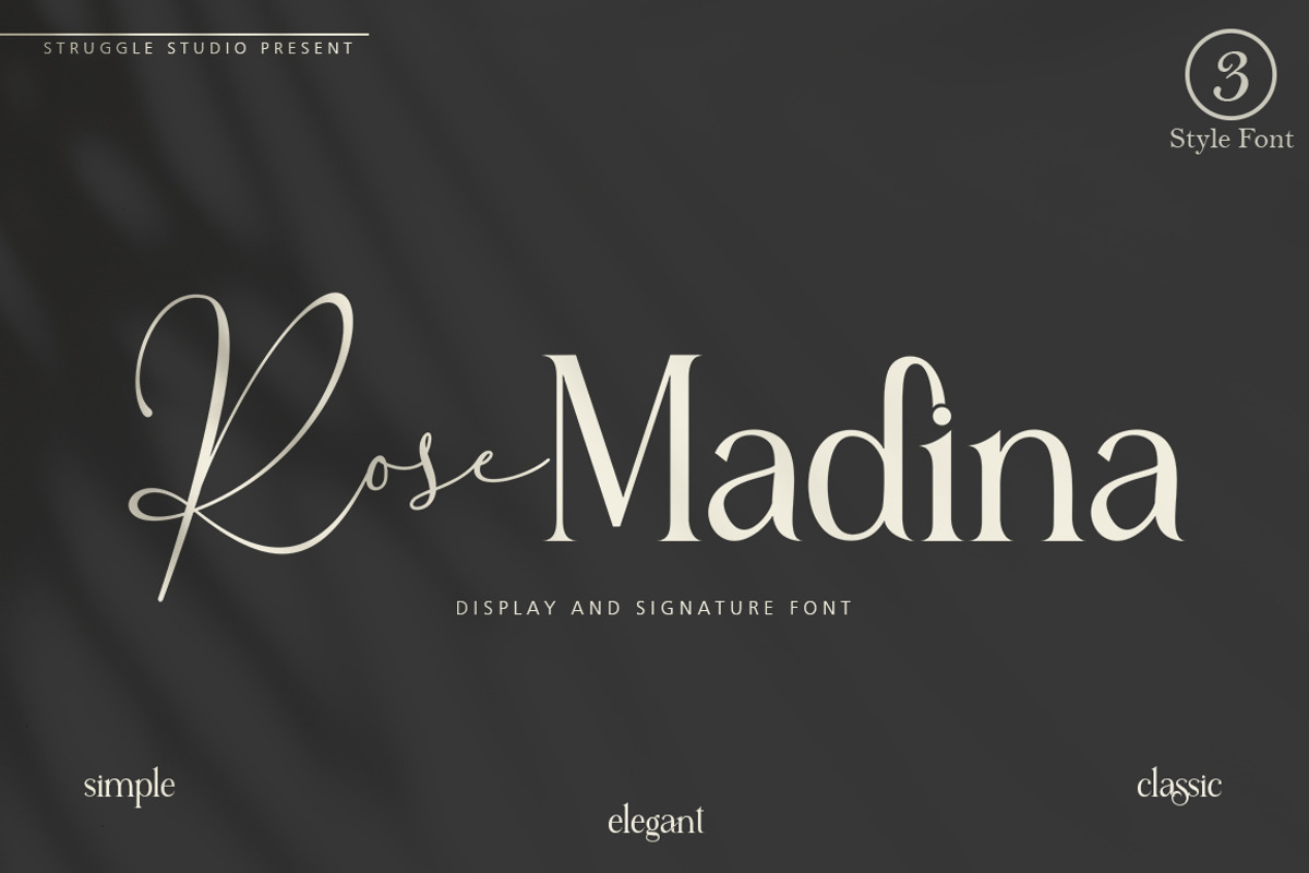 Rose Madina, a Serif Font by Struggle Studio (Photo 12 of 12)