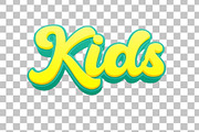 Kids 3D Editable Text Effect PSD, a Layer Style Add-On by TrueVector (Thumbnail 2 of 2)