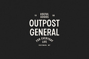 Shop Rag | Rugged Display Typeface, a Sans Serif Font by Daniel Neuman (Thumbnail 9 of 10)