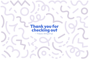 Colorful Line Doodles, Vector Set, a Decorative Illustration by Ilia Design (Thumbnail 6 of 6)