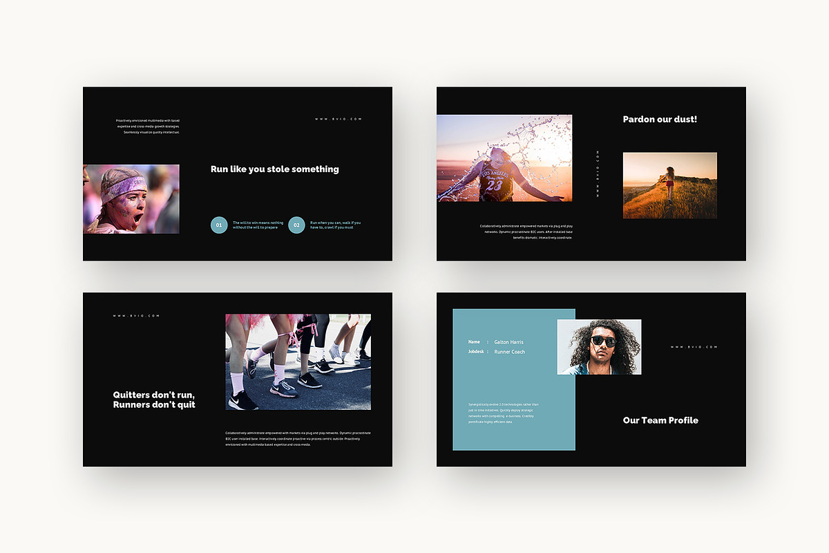 Bvio : Running Event Google Slides, a Presentation Template by Punkl Camp (Photo 11 of 16)