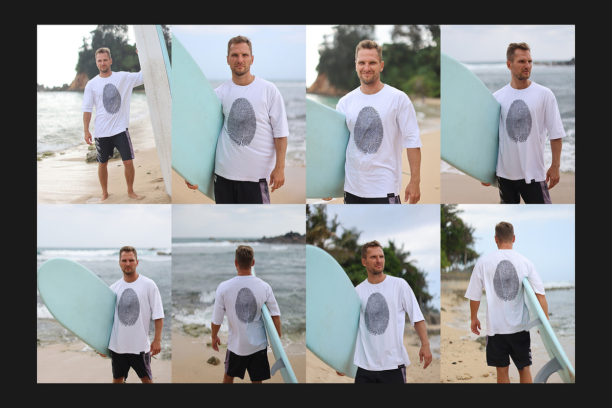 Surf T-Shirt Mockup, a Shirt Mockup by Freeman Studio (Photo 8 of 19)