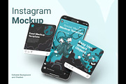 Instagram Mockup, an Advertising Mockup by Se٧enStudio (Thumbnail 2 of 3)