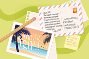 Beach POSTCARD | Handwritten font, a Handwritten Font by Fearless Confetti (Thumbnail 3 of 8)