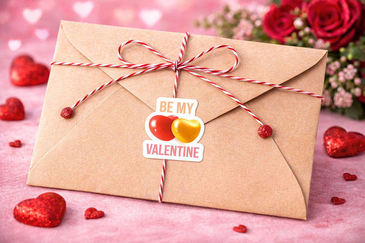 Valentine's Day Stickers Set, a Decorative Illustration by Vector beauty (Photo 5 of 6)