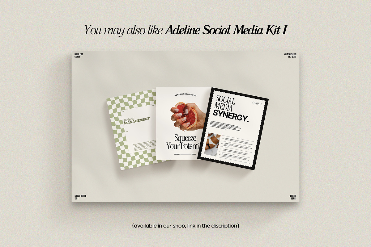 ADE / Social Media Kit (IV), a Social Media Template by Wildnun Studio (Photo 17 of 23)
