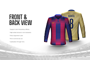 4K Jersey BUILDER Mockup Templates, a Shirt Mockup by Creathift (Thumbnail 5 of 8)