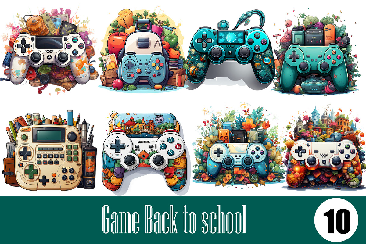 Game Back to school Sublimation, an Illustration by Wow Magic