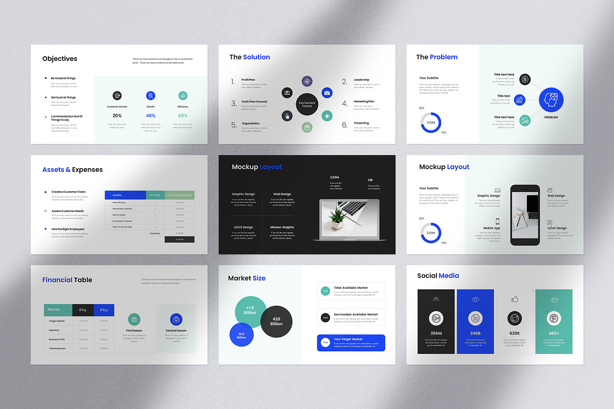 Pitch-Deck Presentation Template preview 6