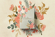 Ambrosia Floral Clip Art Kit, an Illustration by Eclectic Anthology (Thumbnail 2 of 14)
