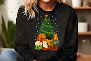 Cute Cats Christmas Tree, an Illustration by Craft Nest (Thumbnail 5 of 6)