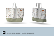 Shopper Canvas Bag Mockup Set., a Product Mockup by Irena Matiash shop (Thumbnail 2 of 6)