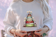 Whimsical Birthday Clipart Birthday, an Illustration by designcity5 (Thumbnail 4 of 5)