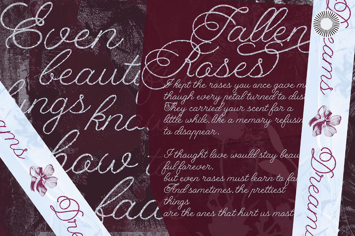 Oh Beads - Beaded Script Font, a Script Font by Setara Langit CreativeStd (Photo 2 of 14)