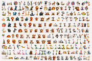Quirky Animals Mega Bundle, an Animal Illustration by PaintPixelCo (Thumbnail 14 of 15)