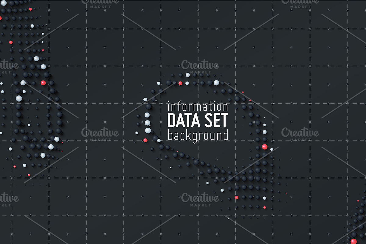 Data Sorting Backgrounds, an Object Graphic by GarryKillian