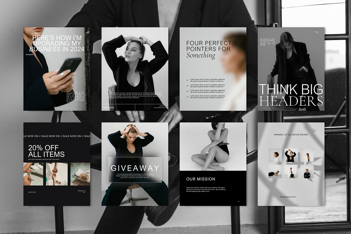 CANVA Minimal VOL 2 Instagram Posts, a Social Media Template by thebusinessoutfit (Photo 10 of 12)