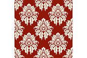 Beige floral seamless pattern, a Pattern Graphic by Vector Tradition (Thumbnail 1 of 3)