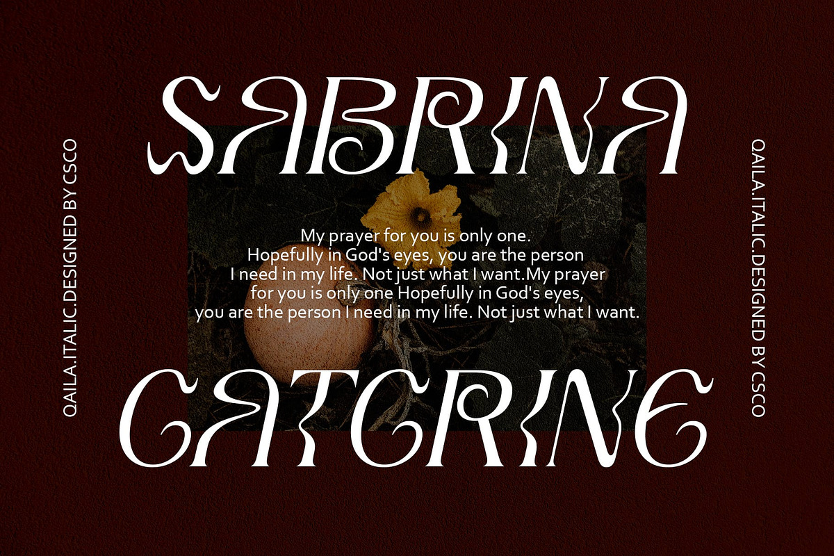 Qaila – Serif Typeface, a Serif Font by Craft Supply Co. (Photo 6 of 8)