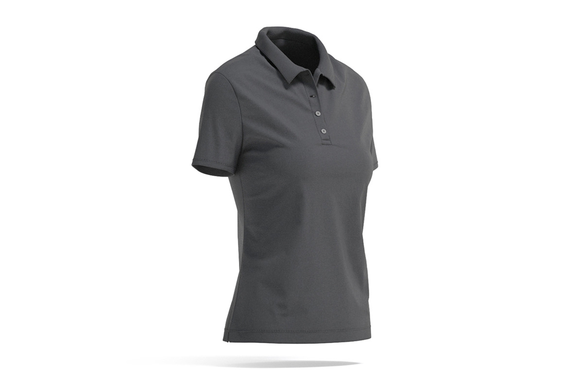Black Women's Polo Shirt 3D Model, an Object 3D Model by rebrandy (Photo 4 of 9)