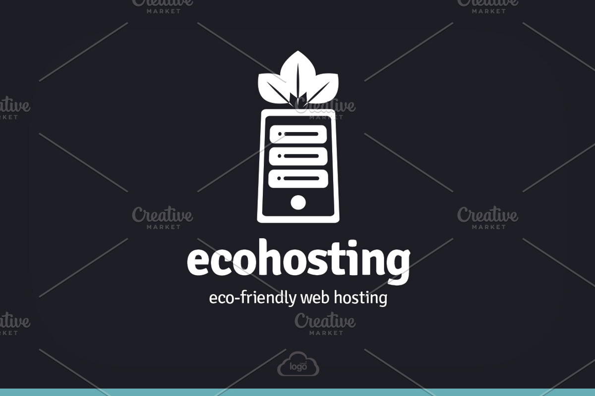 ECO Hosting Logo Template, a Branding & Logo Template by Logo Heaven (Photo 5 of 5)