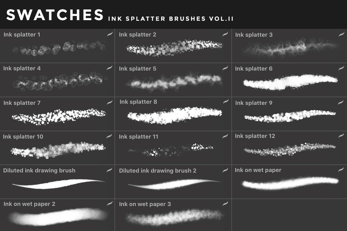Procreate Brushes Bundle, a Brush Add-On by MiksKS (Photo 28 of 61)