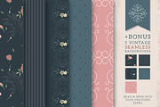 Vintage logo templates Vol 1, a Branding & Logo Template by Lisa Glanz (Thumbnail 3 of 4)