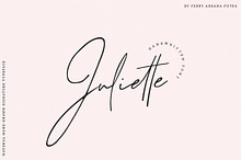 Juliette | Natural Signature Font
